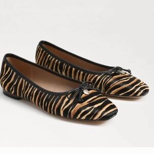 Sam Edelman Zebra Stripe Flats